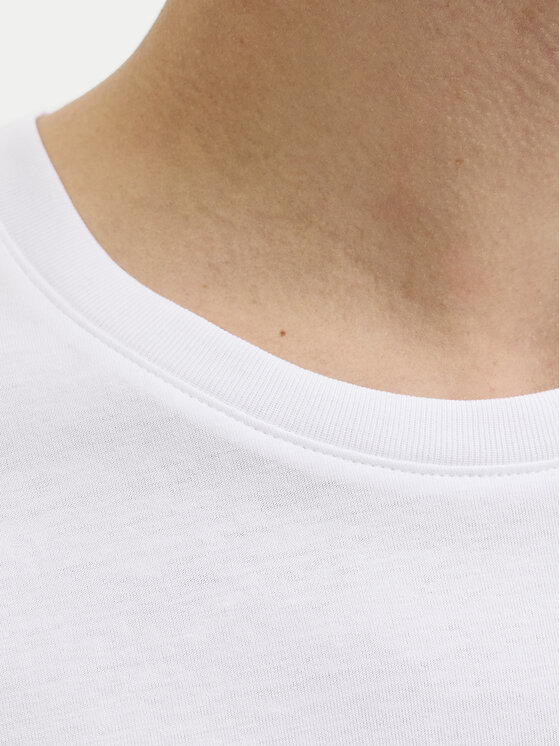 Jack & Jones Jack & Jones T-Shirt Ejeff Logo 12288536 Bílá Regular Fit