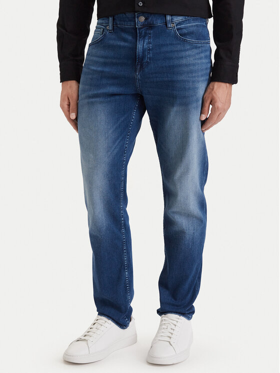 BOSS BOSS Džínsy Re.Maine 50566891 Tmavomodrá Regular Fit