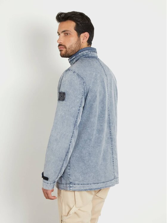 Guess Guess Bunda pro přechodné období 163217 Modrá Classic Fit