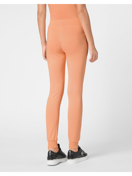 PHILIPP PLEIN PHILIPP PLEIN Joggers kalhoty 9545 Oranžová Regular Fit