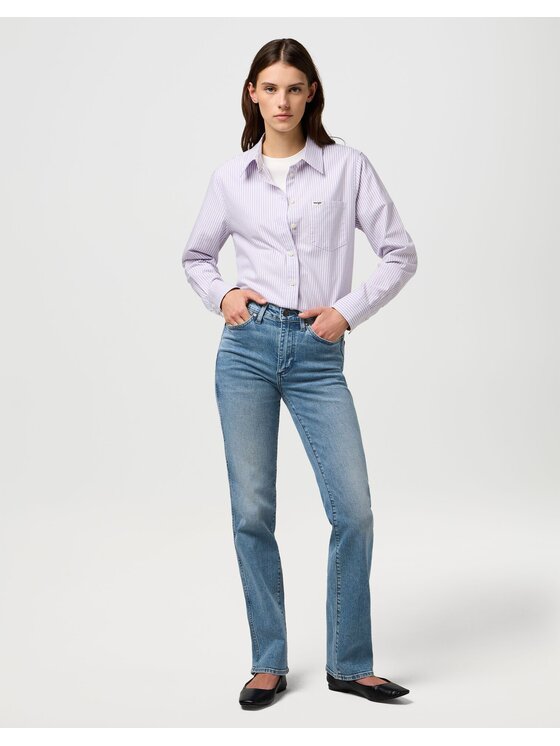Wrangler Wrangler Jeansy STRAIGHT Niebieski Straight Fit