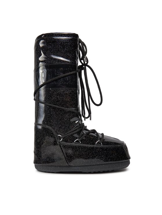 Moon Boot Moon Boot Śniegowce Glitter 14028500001 S Czarny