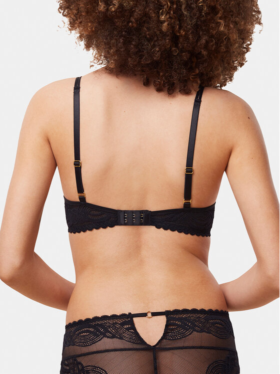 Triumph Triumph Reggiseno Bralette Hypnotic Spotlight WP 10215980 Nero