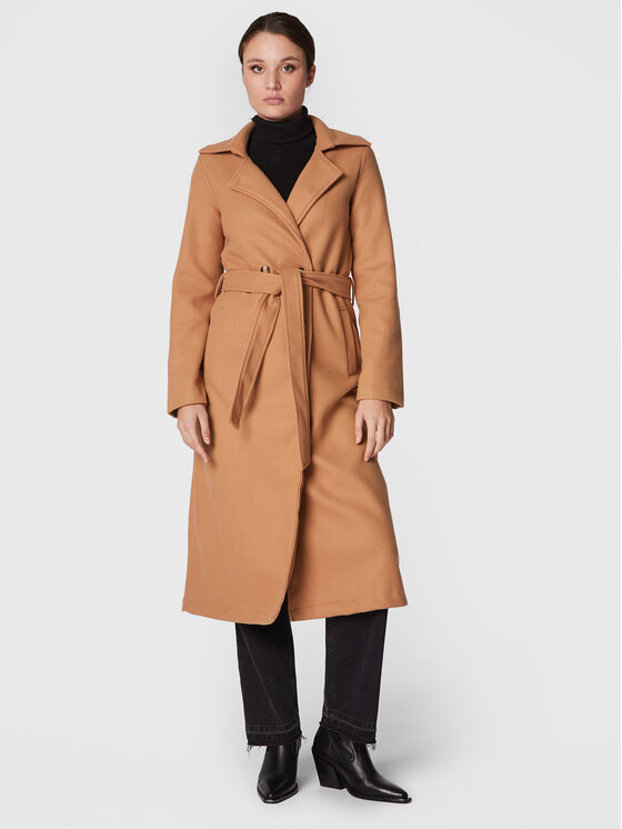 Brave Soul Brave Soul Demisezoninis paltas LJK-VIRGO2B Ruda Regular Fit