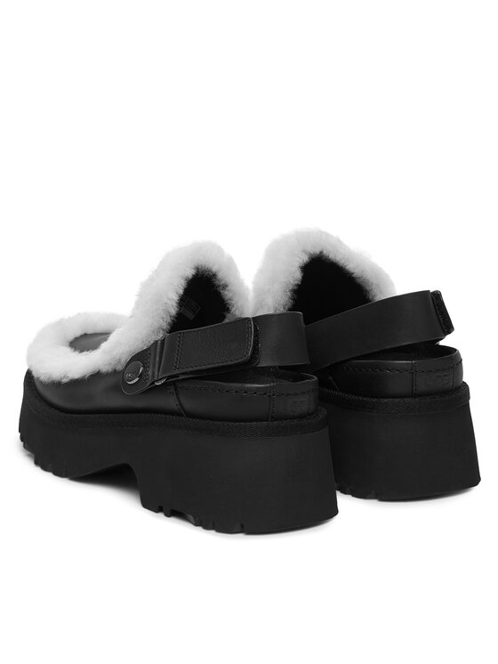 Ugg Ugg Klapki W Esmee Leather Clog 1171507 Czarny