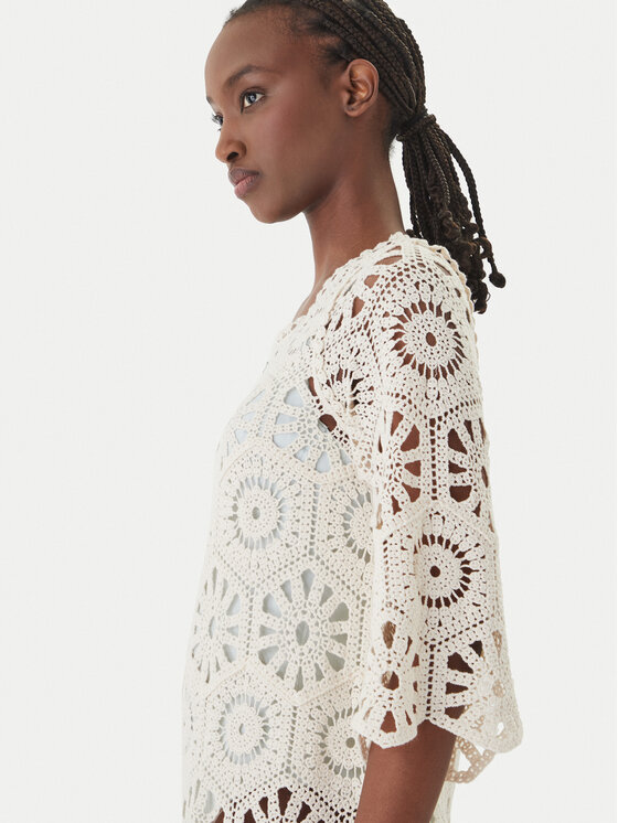 Banana Moon Banana Moon Strandkleid Mishka Sunlight MXX11 Écru Regular Fit