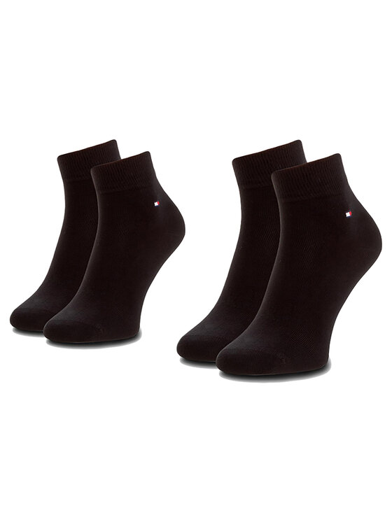 Tommy Hilfiger Tommy Hilfiger Krátké ponožky 342025001 Černá
