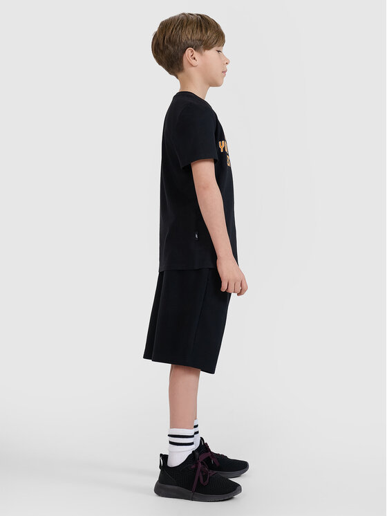 4F 4F Szorty sportowe TSHOM685 Czarny Oversize