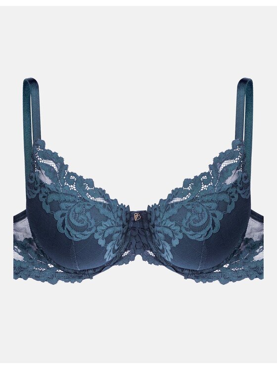 Esotiq Esotiq Biustonosz push-up 40858-69X Niebieski