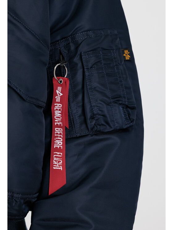Alpha Industries Alpha Industries Kurtka bomber AI.100102-07-XL Granatowy Core Fit