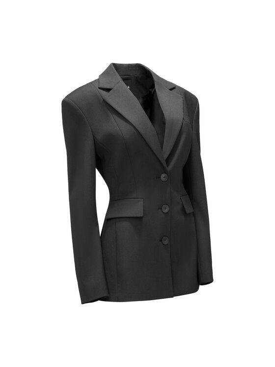 La Mania La Mania Marynarka JACKIE Czarny Classic Fit