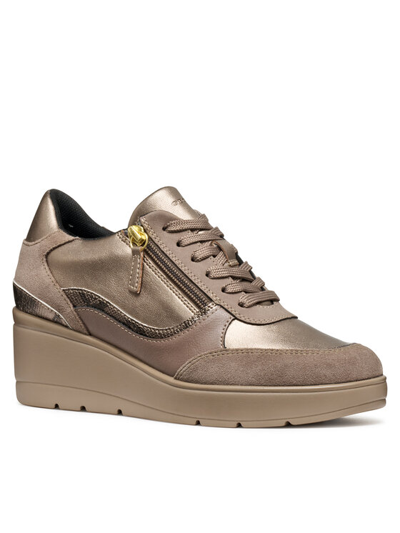 Geox Geox Tenisice D Ilde D46RAA 0AJ22 C6029 Smeđa