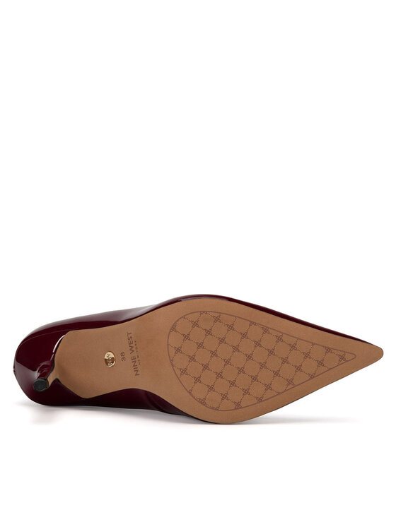 Nine West Nine West Štikle WFA3045-1A Tamnocrvena