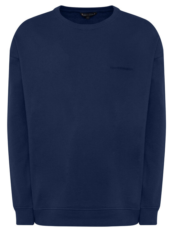 Tommy Hilfiger Tommy Hilfiger Μπλούζα Terry UM0UM03910 Σκούρο μπλε Regular Fit