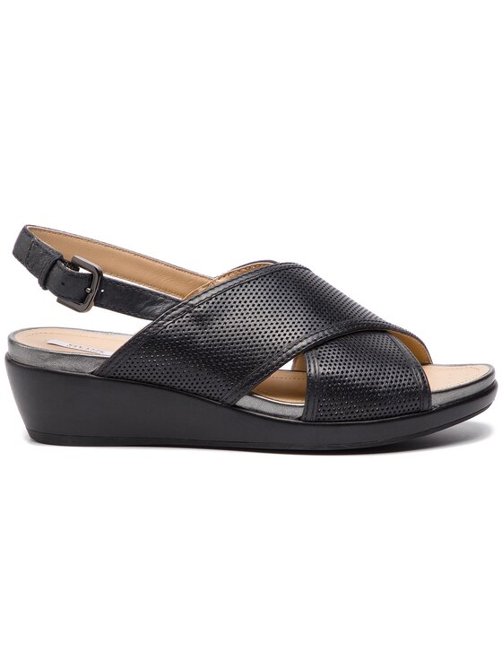 Geox Geox Sandalen D Abbie H D72P6H 0LC09 C9999 Schwarz