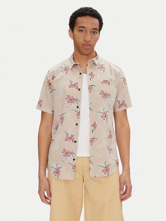 Quiksilver Quiksilver Košile Apero Classic EQYWT04605 Béžová Regular Fit