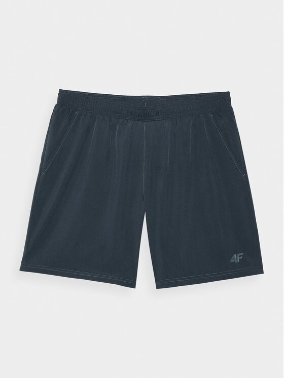 4F 4F Športové kraťasy 4FWSS24TFSHM574-22S Čierna Regular Fit