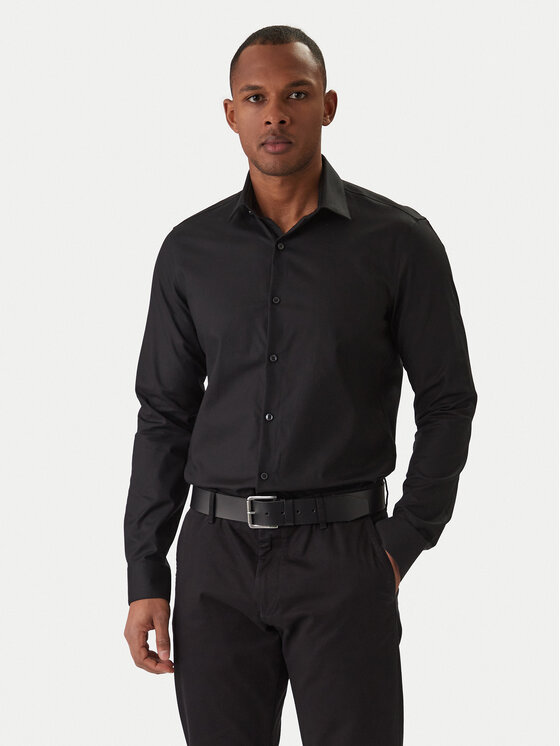 Calvin Klein Calvin Klein Hemd LV019EU006 Schwarz Slim Fit