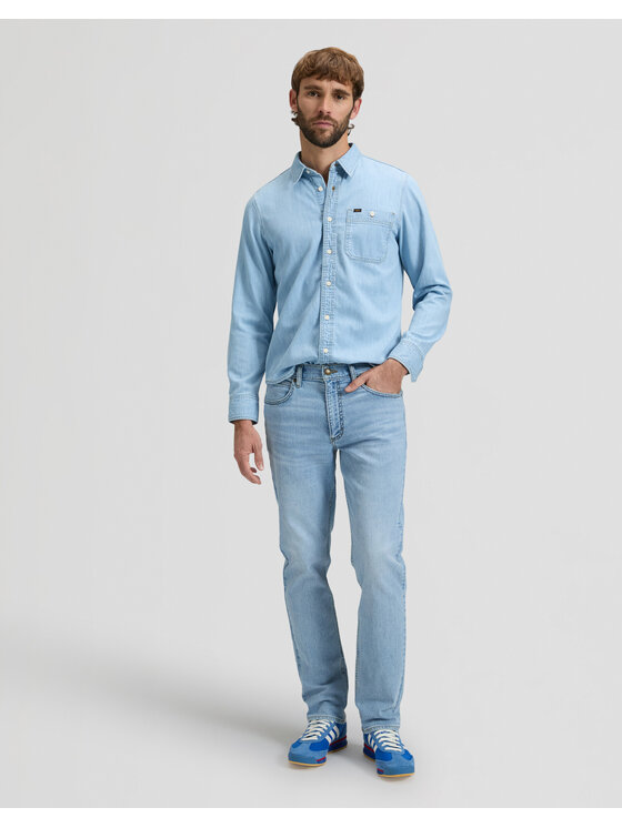 Lee Lee Koszula SURE SHIRT Niebieski Regular Fit