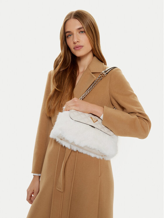 Guess Guess Ročna torba HWQF93 52210 Écru