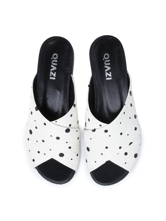QUAZI QUAZI Ciabatte QZ-58-04-000534 Bianco