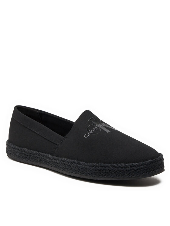 Calvin Klein Jeans Calvin Klein Jeans Εσπαντρίγιες Espadrille Slipon Ml YM0YM00935 Μαύρο