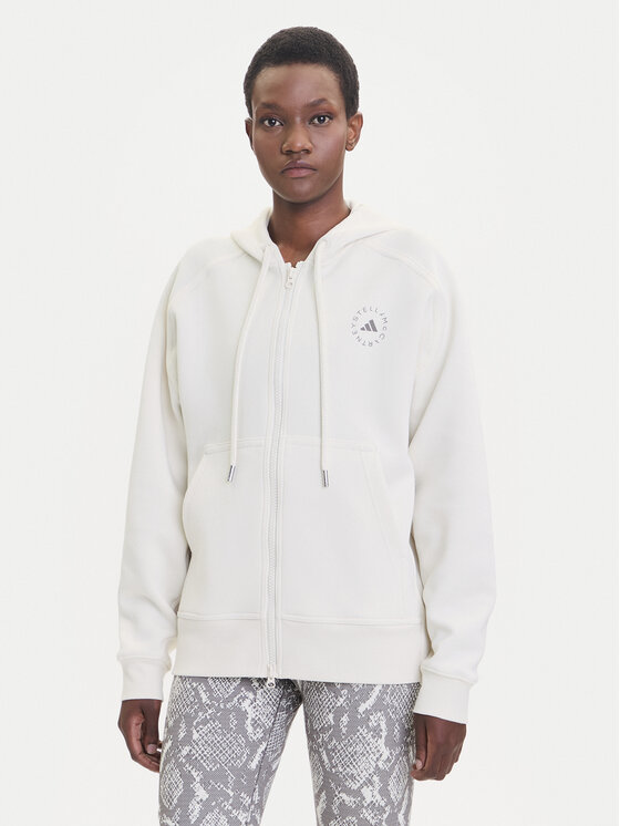 adidas by Stella McCartney Bluza JX6769 Beżowy Loose Fit