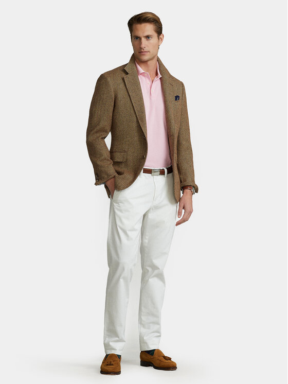 Polo Ralph Lauren Polo Ralph Lauren Поло 710704319011 Рожевий Custom Slim Fit