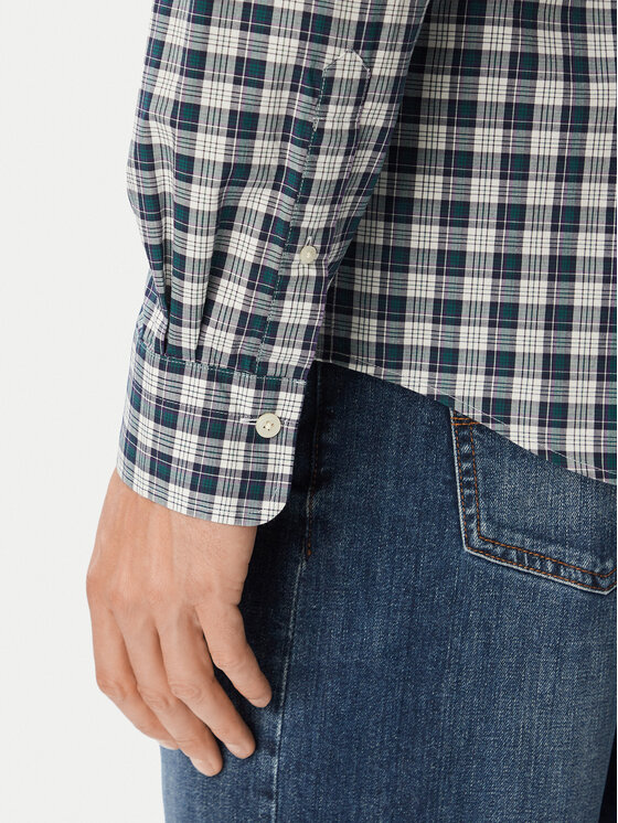 Gant Gant Πουκάμισο 3263002 Πράσινο Regular Fit