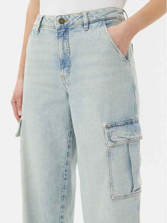 Guess Jeans Guess Jeans Džínsy W5RA1R D5M51 Modrá Regular Fit