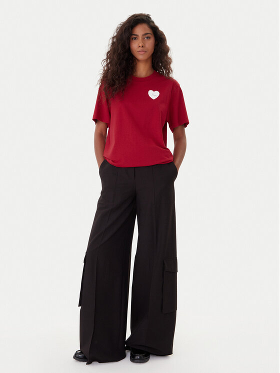 HUGO HUGO Póló Vintag 50551445 Piros Regular Fit