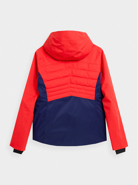 4F 4F Smučarska jakna 4FAW23TTJAF339 Rdeča Slim Fit