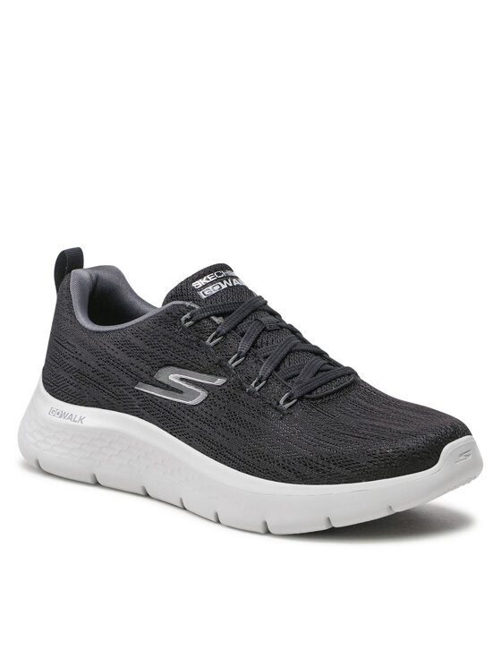Skechers Skechers Snīkeri Go Walk Flex 216481/BKGY Melns