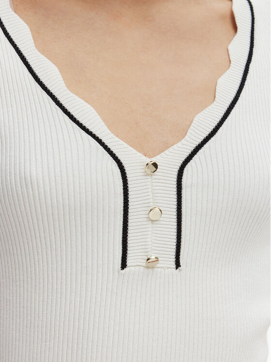 Morgan Morgan Bluza 261-MIREN Bela Slim Fit