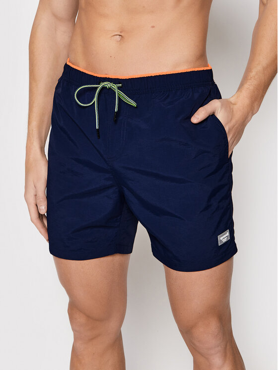 Sprandi Sprandi Plaukimo šortai SP22-SKMT003 Tamsiai mėlyna Regular Fit
