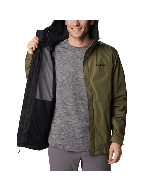 Columbia Columbia Kurtka przeciwdeszczowa Watertight II Jacket 1533898399 Zielony Regular Fit