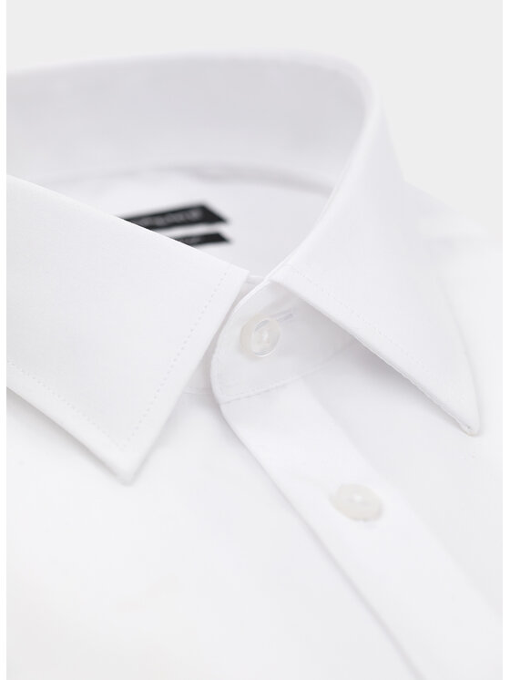 Pako Lorente Pako Lorente Koszula P000B-1X-001 Biały Slim Fit