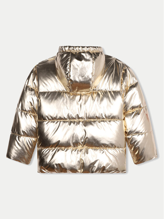 Karl Lagerfeld Kids Karl Lagerfeld Kids Zimska jakna Z30234 S Zlatna Regular Fit