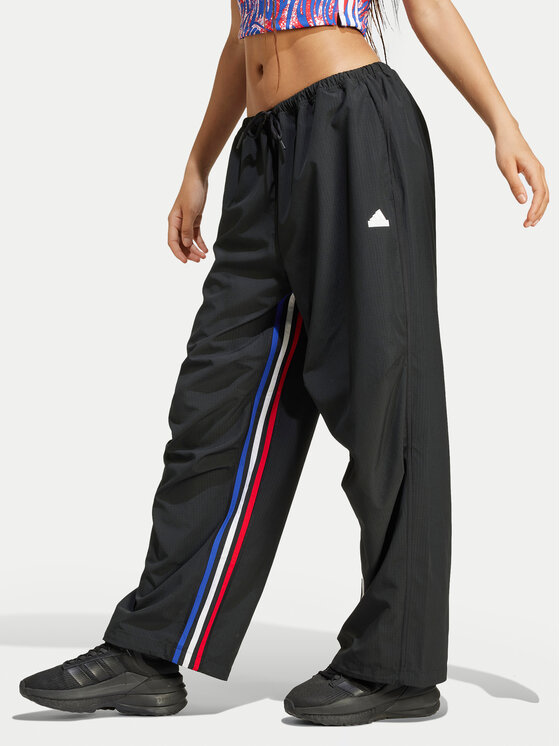 adidas Teplákové nohavice Express IX3737 Čierna Loose Fit