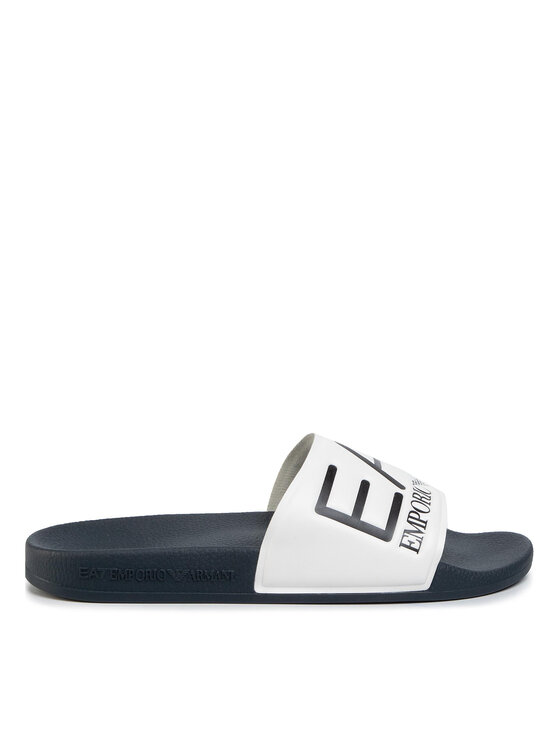 Şlapi EA7 Emporio Armani XCP001 XCC22 B139 Alb