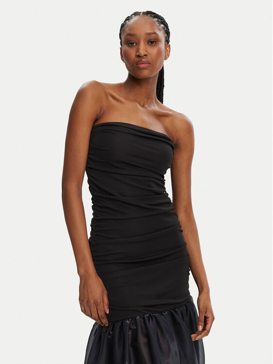 STAUD STAUD Sukienka wieczorowa Liya R24F2184JO Czarny Slim Fit