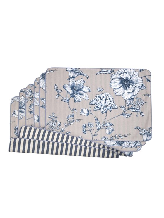 Roseberry Home Roseberry Home Bieżnik Blossom Blue Niebieski