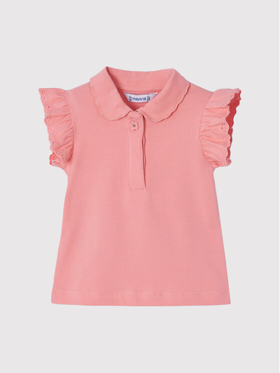 Mayoral Polokošeľa 1184 Ružová Regular Fit