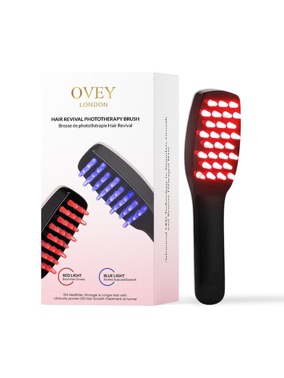 OVEY London OVEY London SZCZOTKA DO FOTOTERAPII HAIR REVIVAL Masażer