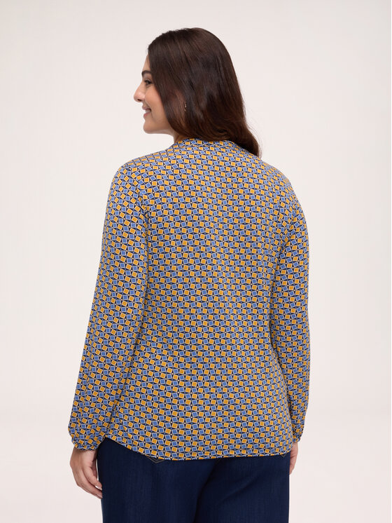 Fiorella Rubino Fiorella Rubino Blusa G01CL009516N0Z4 Blu Regular Fit