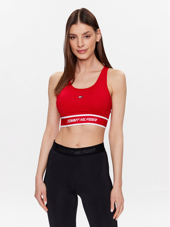 Tommy Hilfiger Tommy Hilfiger Sportinė liemenėlė S10S101629 Raudona