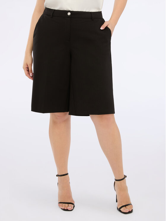 Fiorella Rubino Fiorella Rubino Szorty materiałowe P607L002188N033 Czarny