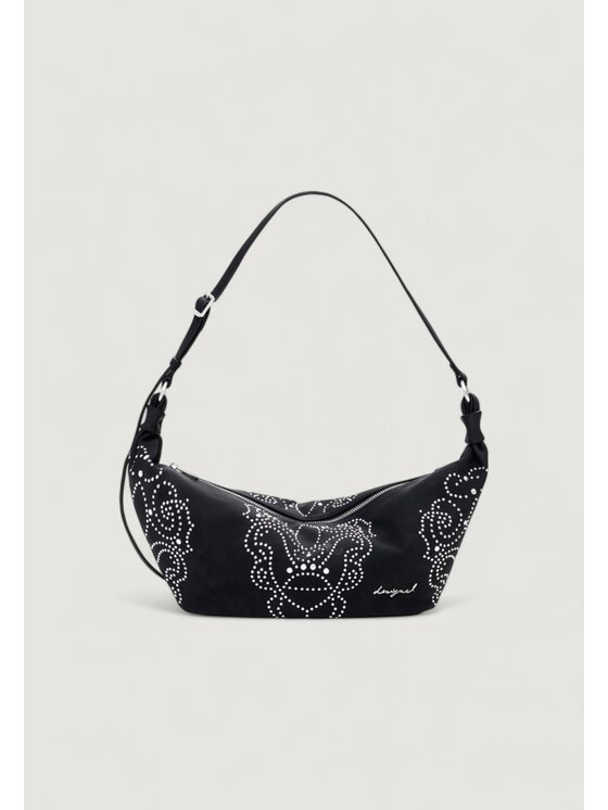 Desigual Desigual Torba BAG_POKER FACE MUNSTER 2 Czarny
