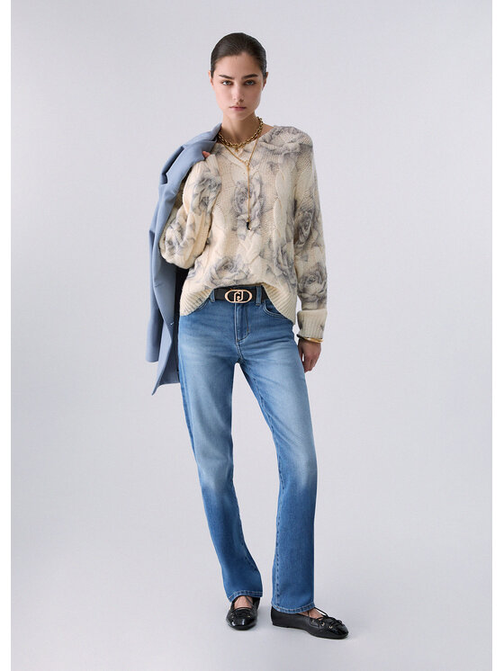 Liu Jo Liu Jo Maglione WF6399MA48SL9213 Bianco Regular Fit