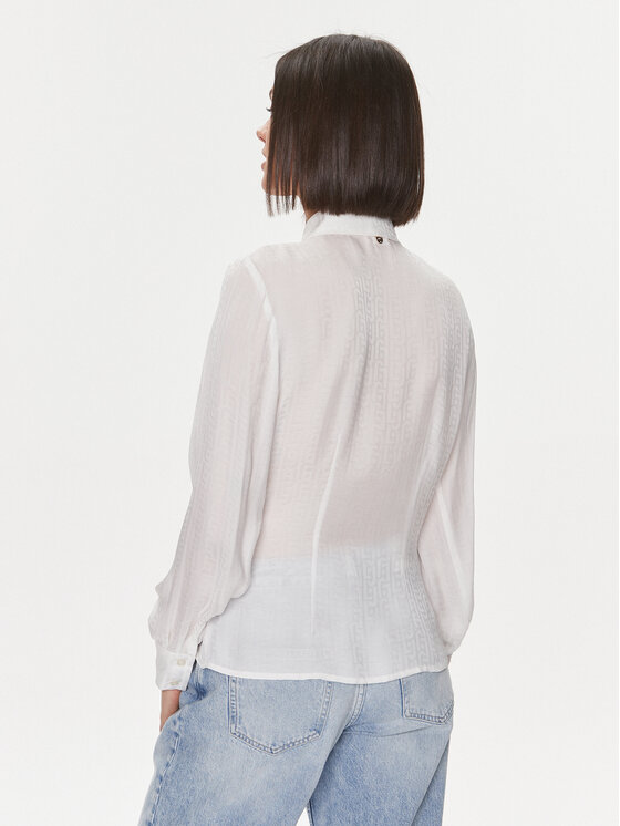 Liu Jo Liu Jo Marškiniai MF3312 T3702 Balta Regular Fit